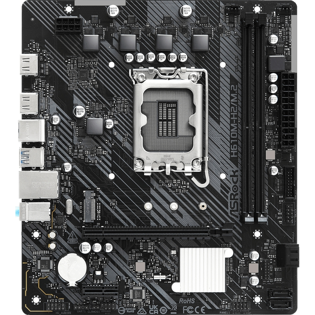Материнська плата ASRock H610M-H2/M.2 - зображення 1