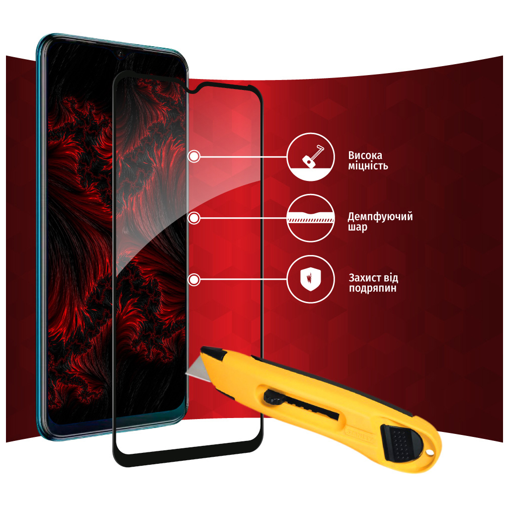 Скло захисне Intaleo Full Glue Tecno Spark 8T (1283126542275) - зображення 4