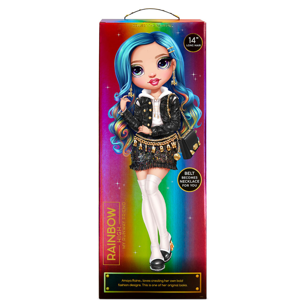 Лялька Rainbow High колекційна мегалялька - Амайя на подіумі 61 см (577287) - зображення 12