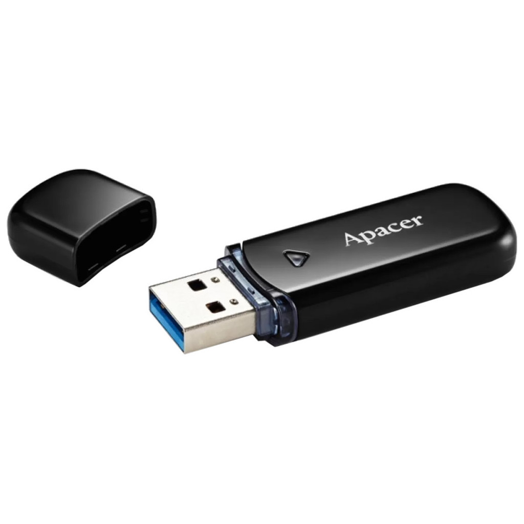 USB флеш накопичувач Apacer 128GB AH355 Mysterious Black USB 3.2 (AP128GAH355B-1) - зображення 3