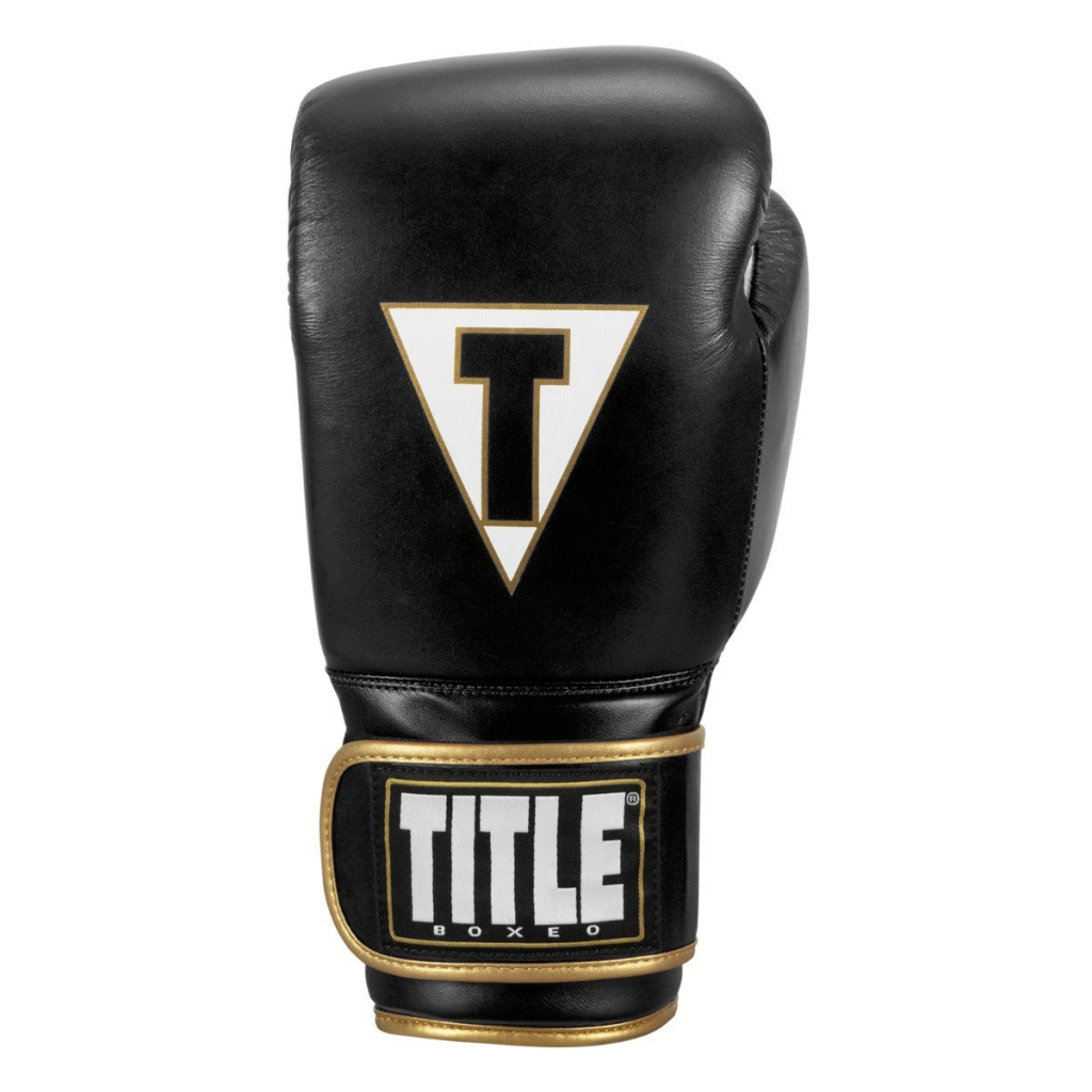 Боксерські рукавички Title Boxeo Mexican Leather Quatro Black/White 12 oz (BATGE4 12 oz BK/WH) - зображення 6