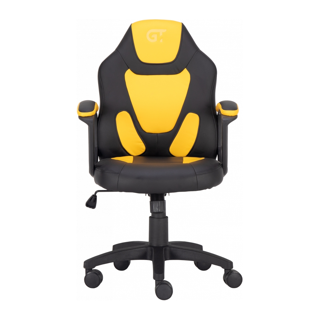 Крісло ігрове GT Racer X-1414 Black/Yellow - зображення 2