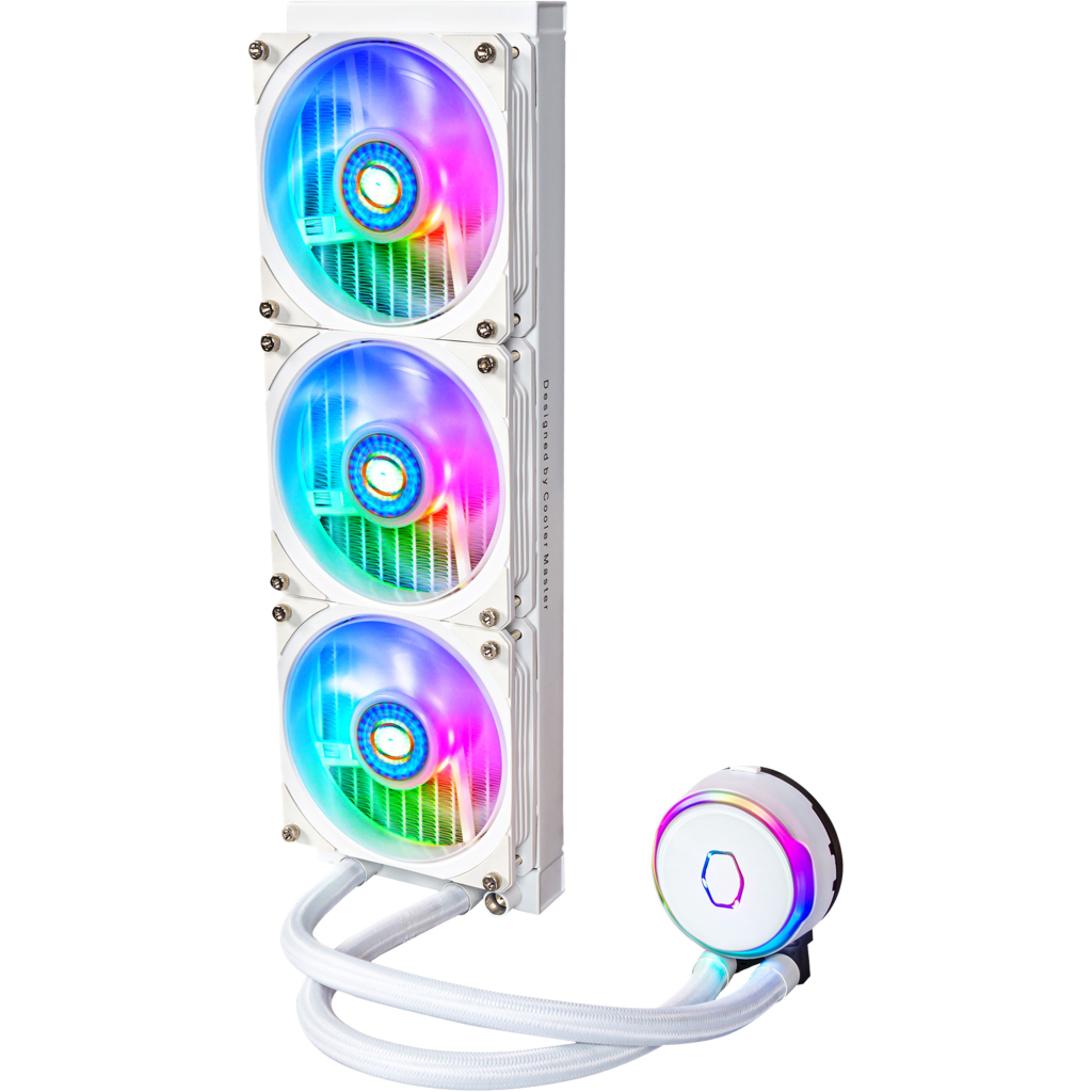 Система рідинного охолодження CoolerMaster MasterLiquid PL360 Flux White Edition (MLY-D36M-A23PZ-RW) - изображение 4