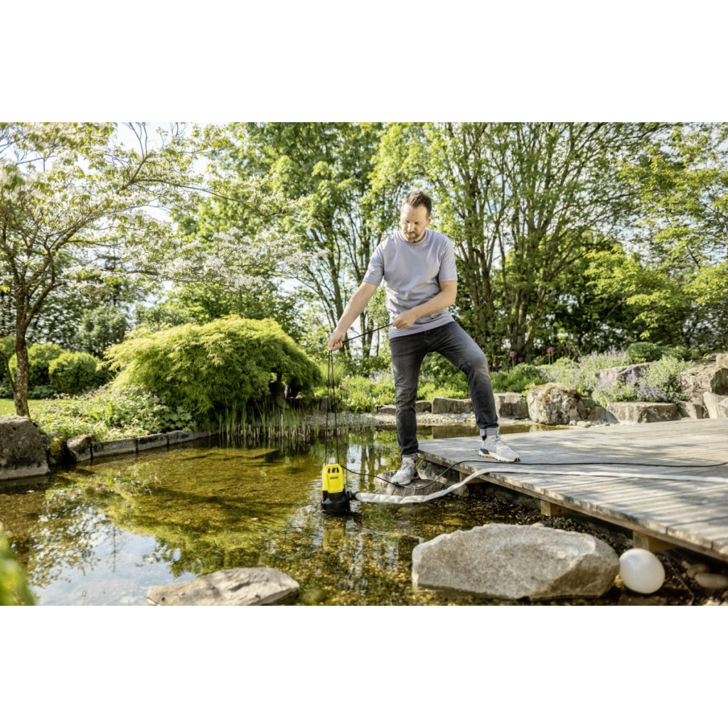 Дренажний насос Karcher для брудної води SP 9.500 Dirt, 280 Вт, 9.5Куб/год, 6м, глибина 7м, 3.0кг (1.645-800.0) - изображение 2