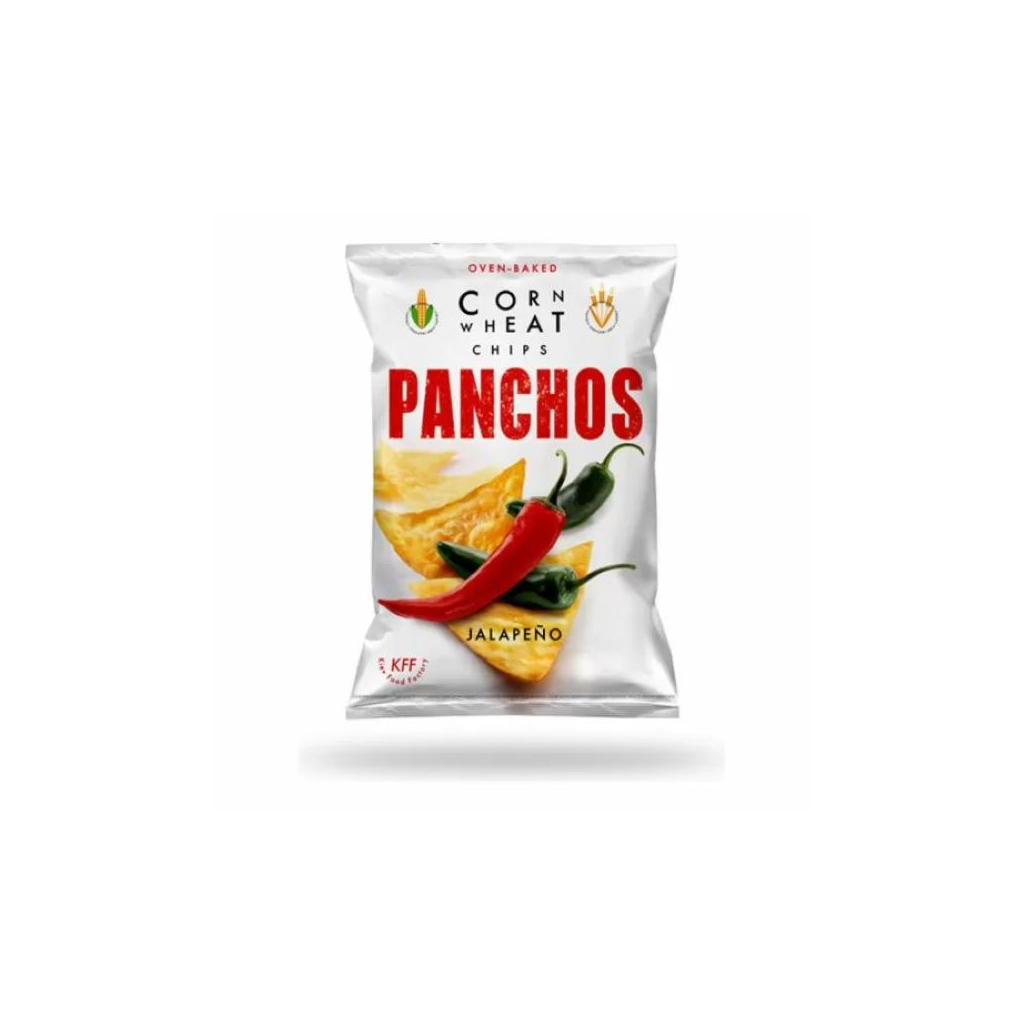 Чіпси Panchos зі смаком перцю халапеньйо 82 г (4820186190045) - зображення 1