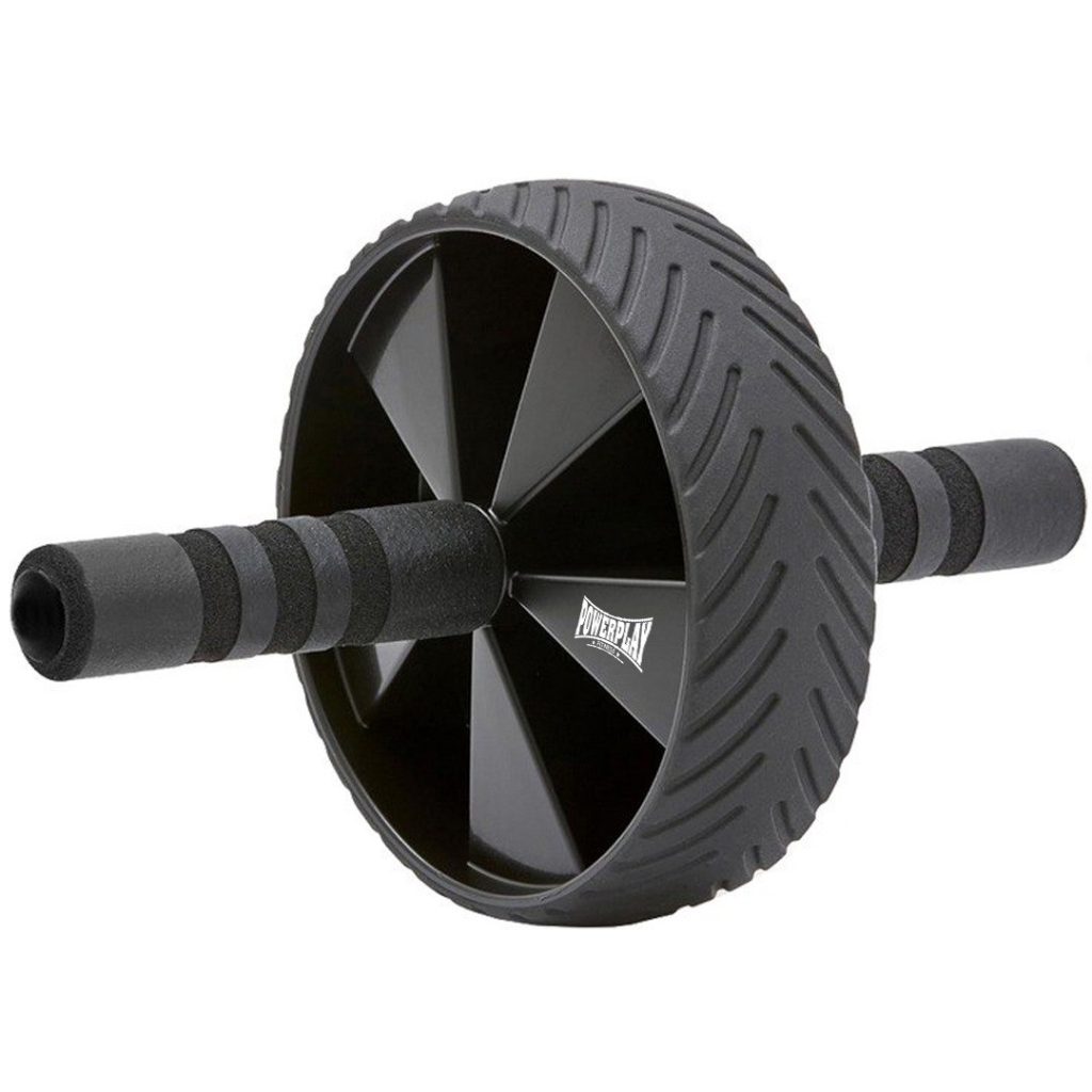 Ролик для преса PowerPlay AB Wheel Pro Чорний (PP_4344_Black) - изображение 1