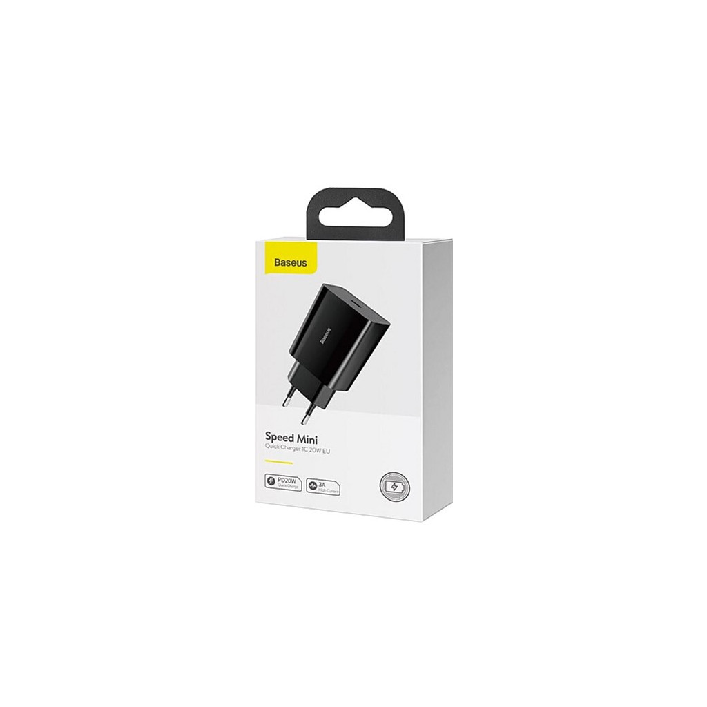 Зарядний пристрій Baseus Speed Mini Quick Charger Black (CCFS-SN01) - зображення 7