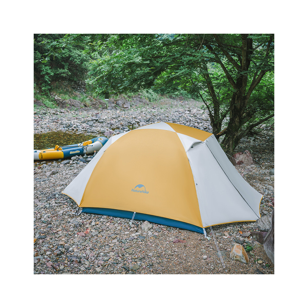 Намет Naturehike двомісний CNK2300ZP024 жовтий (6976023923685) - зображення 3
