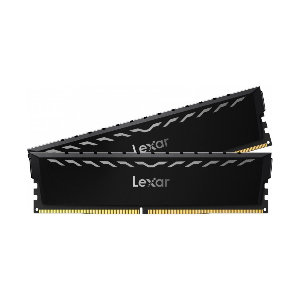 Модуль пам'яті для комп'ютера DDR4 16GB (2x8GB) 3600 MHz THOR Black Lexar (LD4U08G36C18LG-RGD) - зображення 3