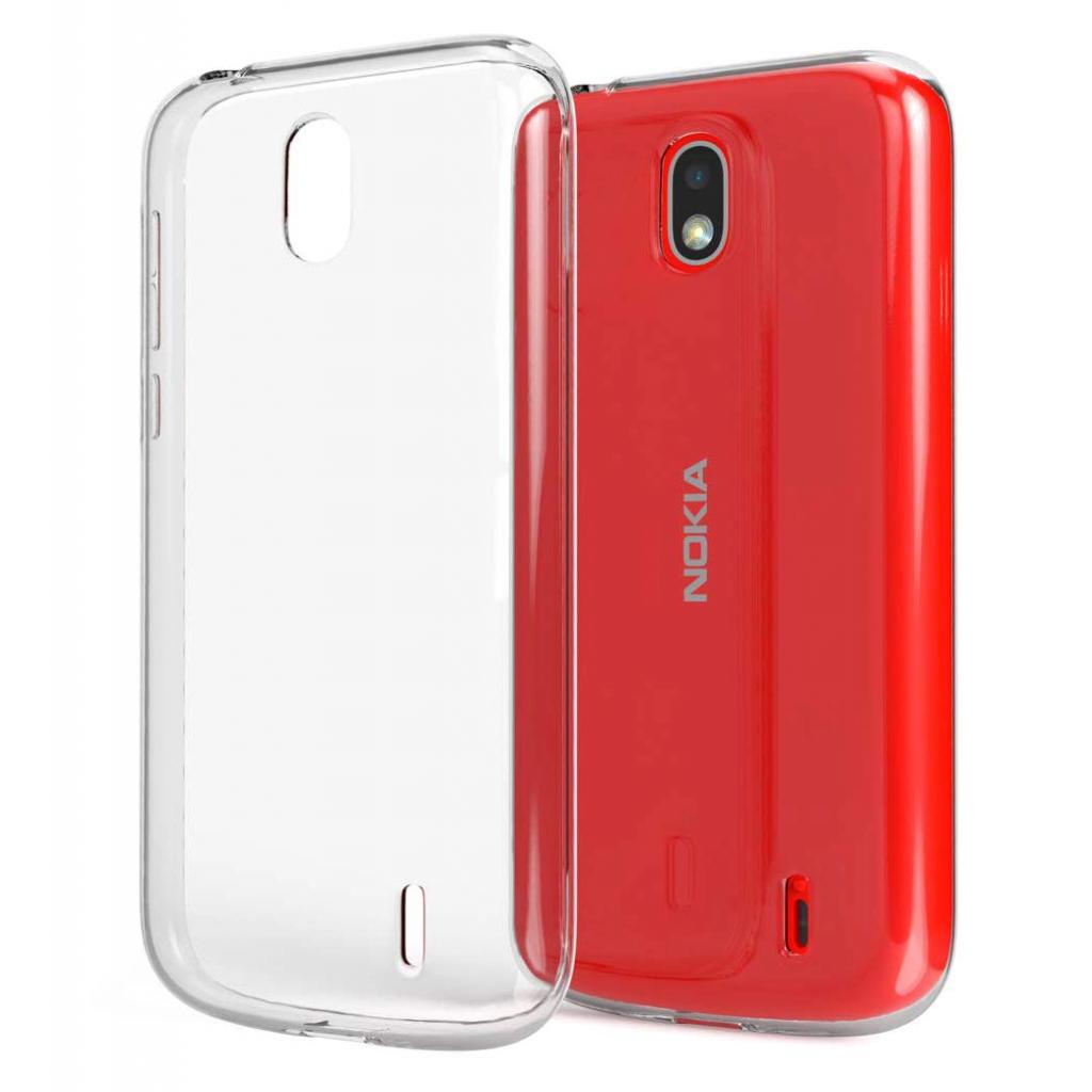 Чохол до мобільного телефона Laudtec Nokia 1 Clear tpu (Transperent) (LC-N1T) - зображення 7