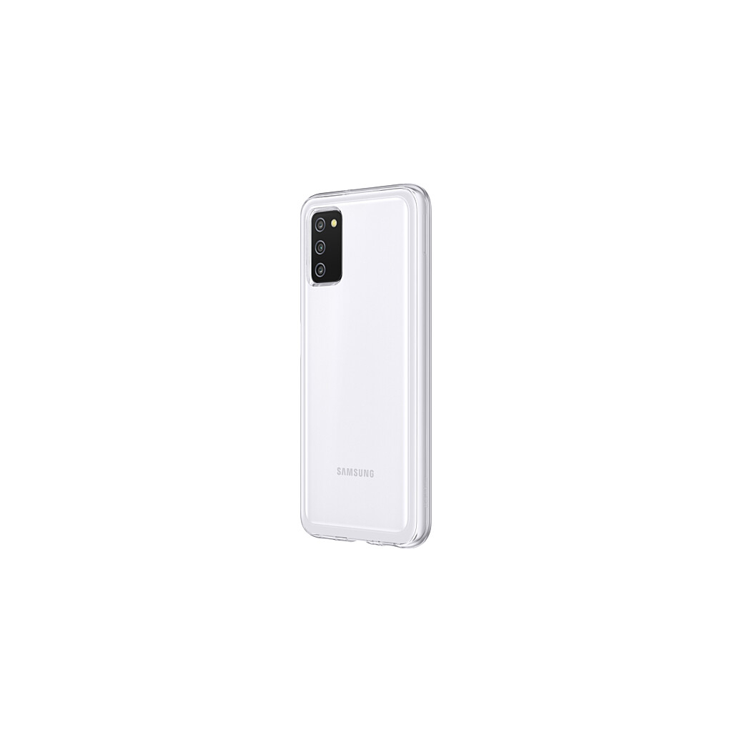 Чохол до мобільного телефона Samsung Soft Clear Cover Galaxy A03s (A037) Transparent (EF-QA037TTEGRU) - зображення 4