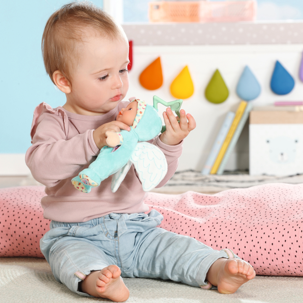 Лялька Zapf Baby Born For babies Блакитне янголятко 18 см (832295-1) - изображение 4
