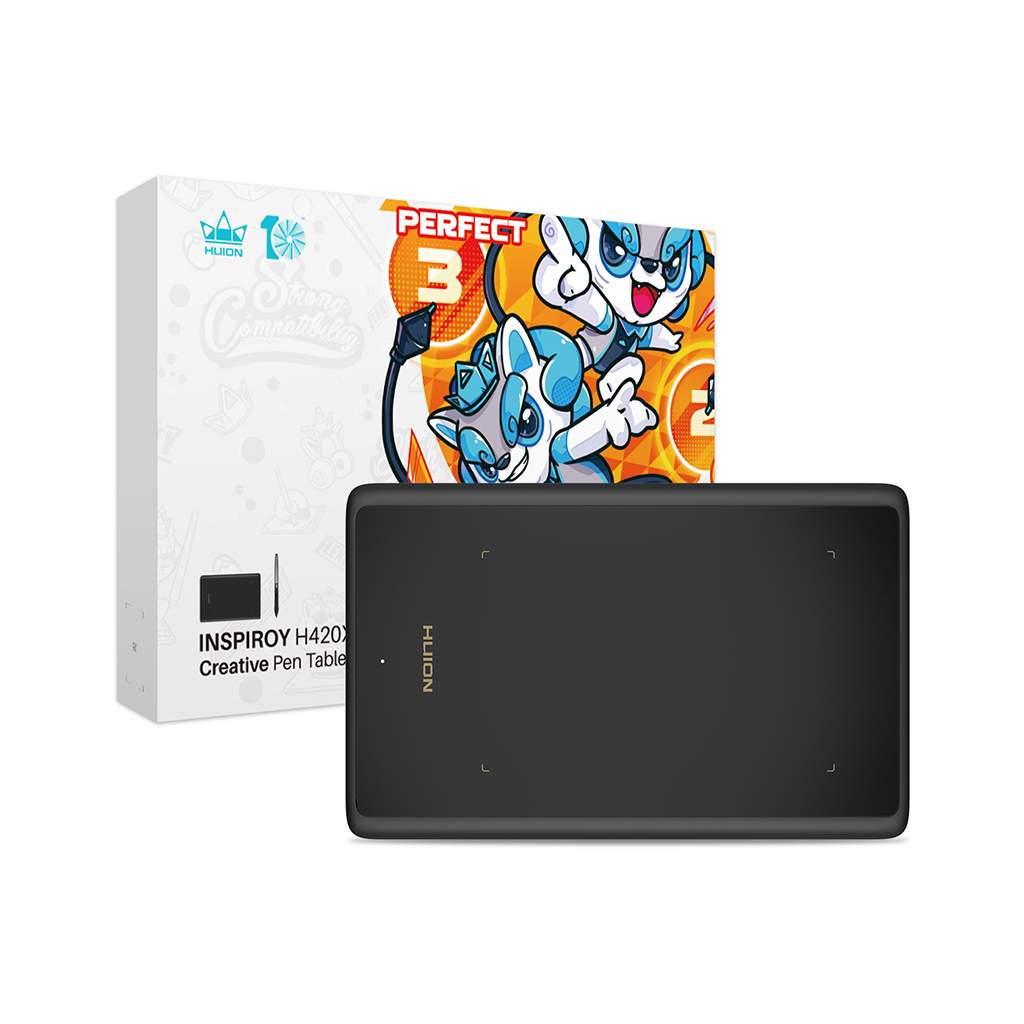 Графічний планшет Huion Inspiroy H420X (H420X) - зображення 4