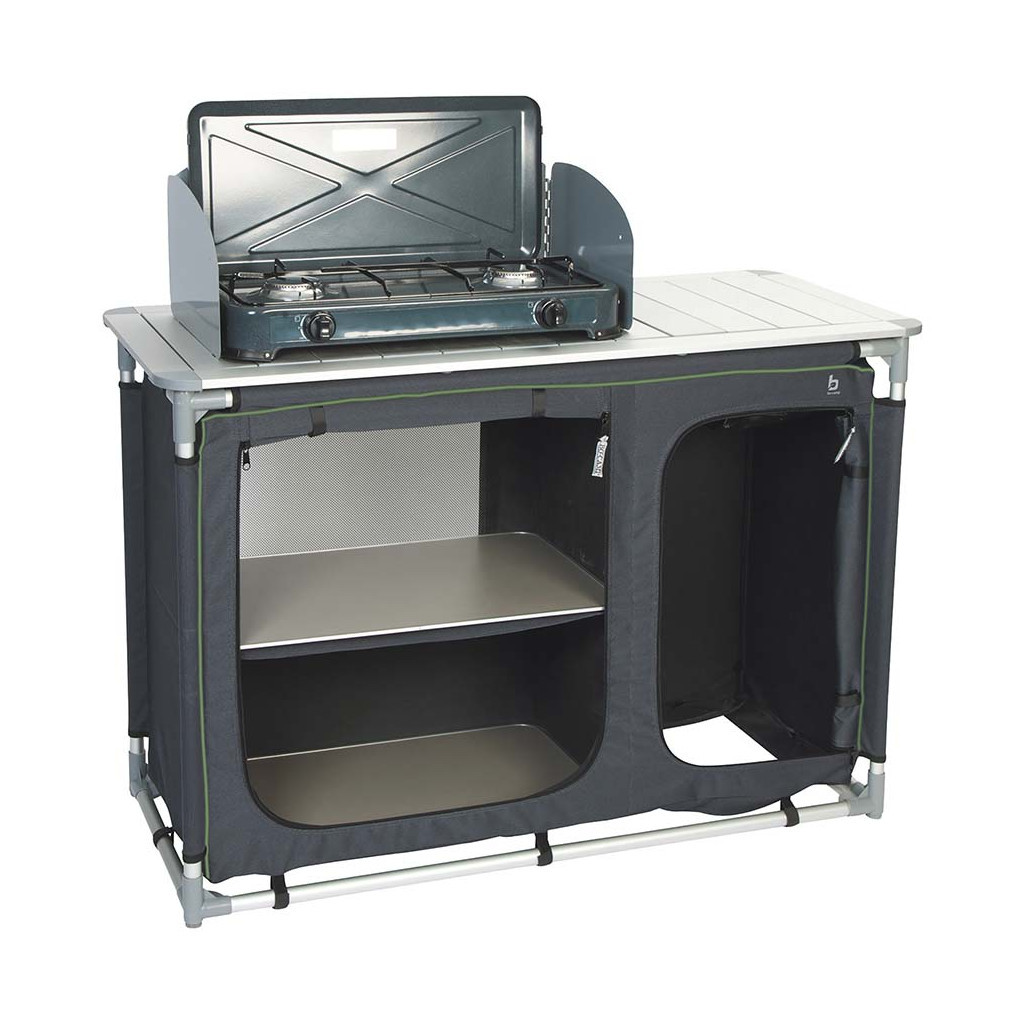 Набір кемпінгових меблів Bo-Camp Кухня кемпінгова Payto Anthracite (1693682) - зображення 4