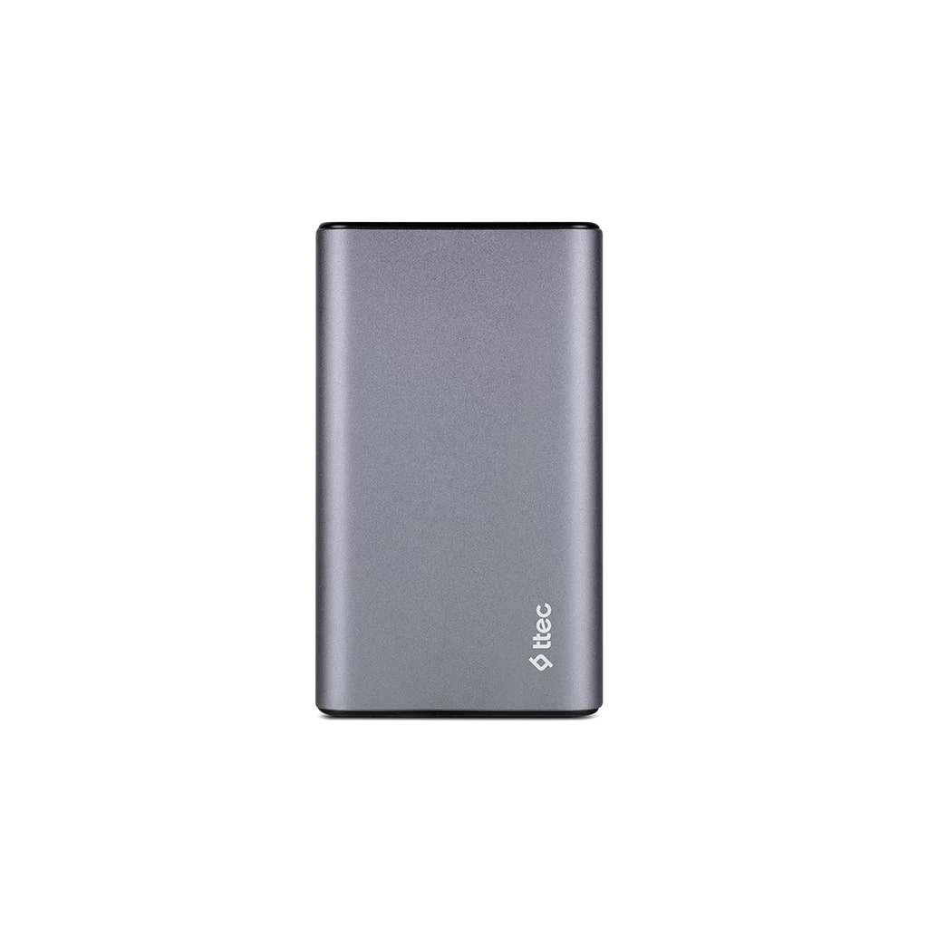 Універсальна мобільна батарея Ttec 15000mAh ReCharger Pro LCD PD 65W Space Gray (2BB216UG) - изображение 4