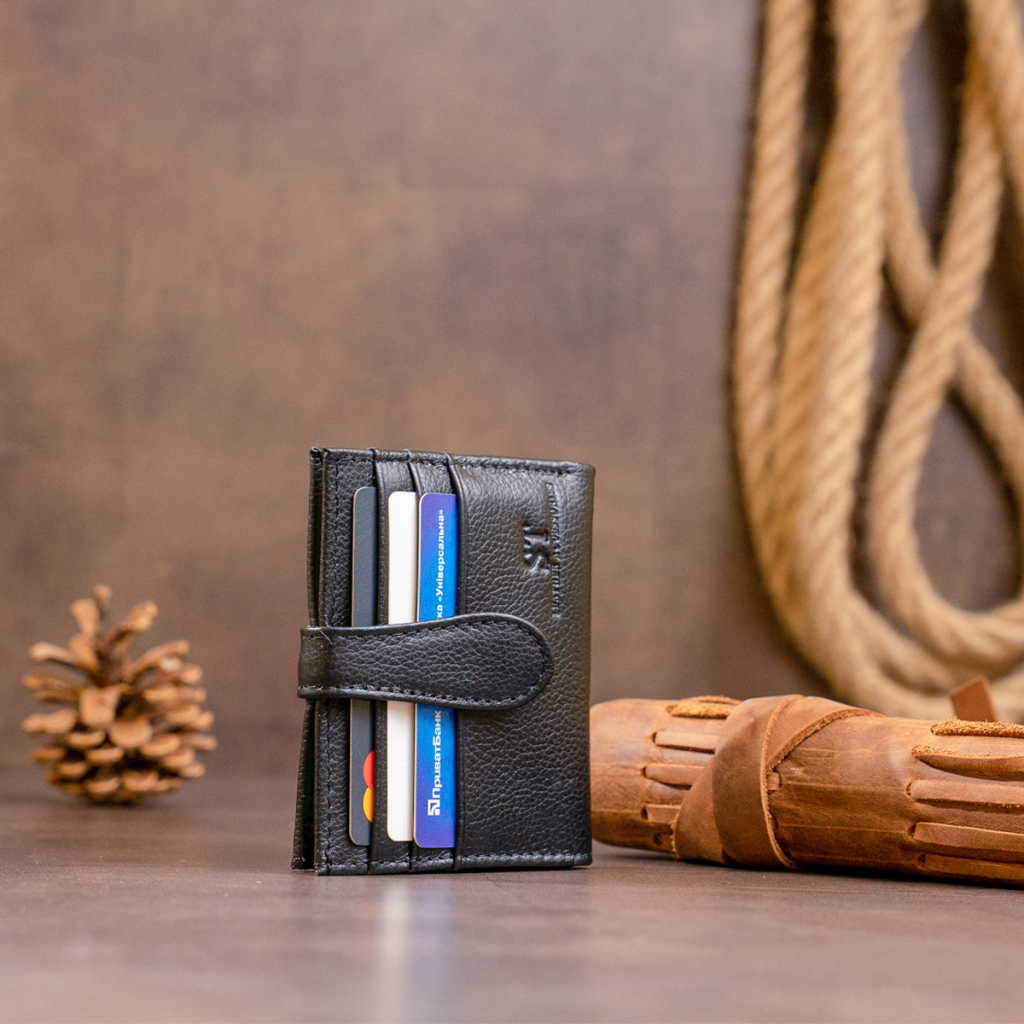 Гаманець ST Leather Чорний (19208) - зображення 9