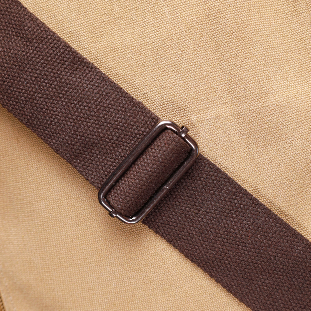 Сумка Vintage Через плече з щільного текстилю Пісочна (22202) - зображення 11