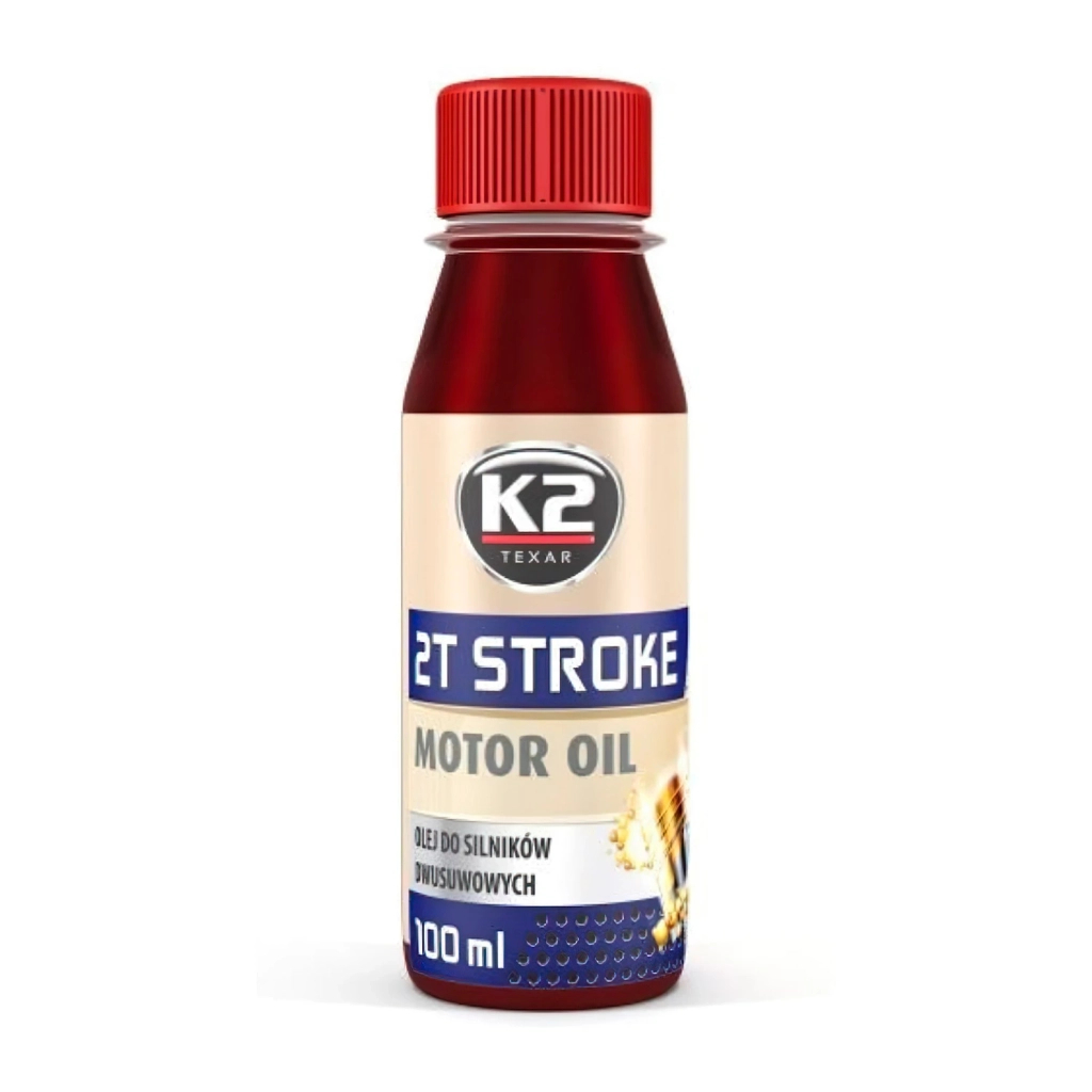 Моторна олива K2 2T Stroke Oil Red 100 мл (O528REDML100E) - зображення 1