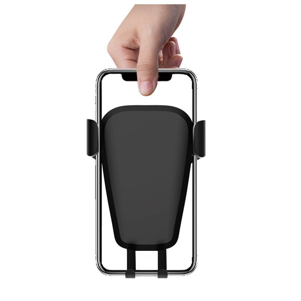 Універсальний автотримач ColorWay Soft Touch Gravity Holder Black (CW-CHG03-BK) - зображення 5