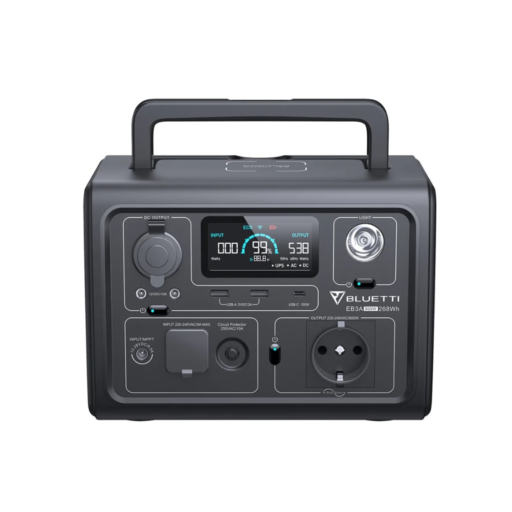 Зарядна станція BLUETTI EB3A 600W (EB3A) - зображення 3