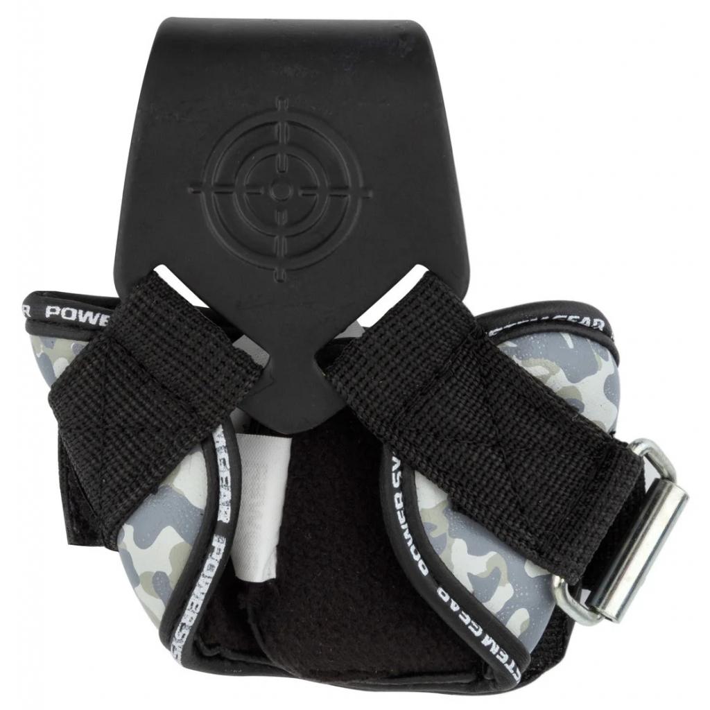 Гаки для тяги на зап'ястя Power System Hooks Camo PS-3370 Black/Grey L (PS_3370_Black/Grey L) - зображення 5