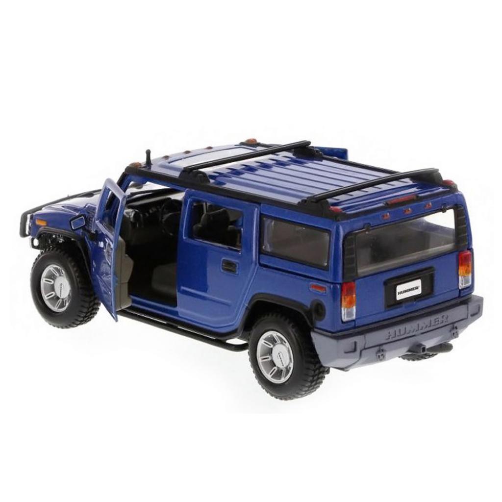 Машина Maisto Hummer H2 SUV 2003 (1:27) синій (31231 blue) - зображення 3