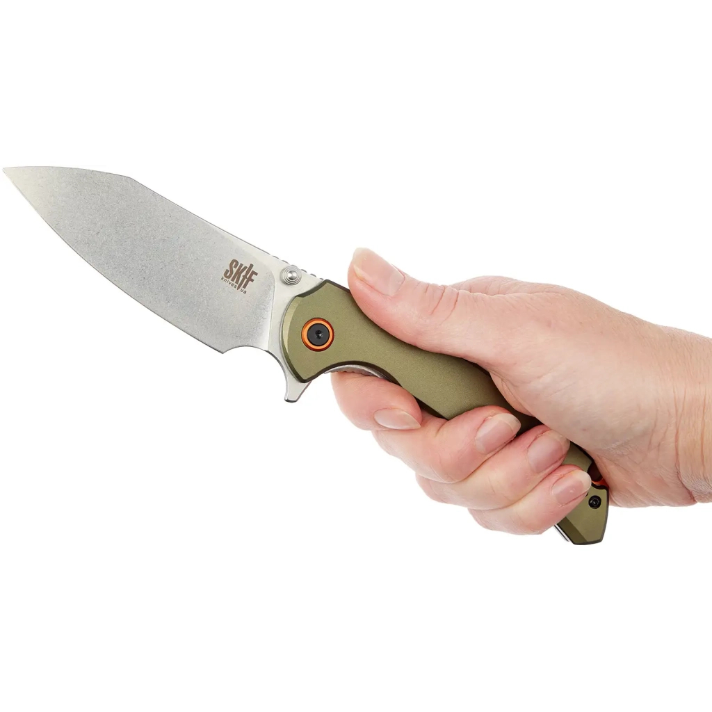 Ніж Skif Jock SW Aluminium Olive Green (UL-002ALSWOG) - зображення 5