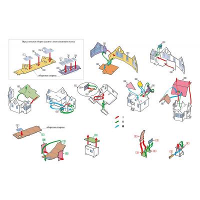 Збірна модель Умная бумага Літній будиночок (300) - зображення 3