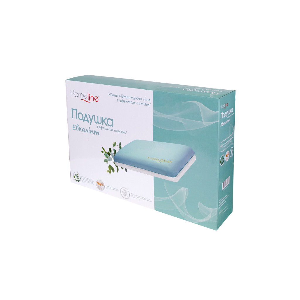 Подушка Home Line ортопедична з ароматом евкаліпту 60 х 40 х 13 см (185715) - зображення 2