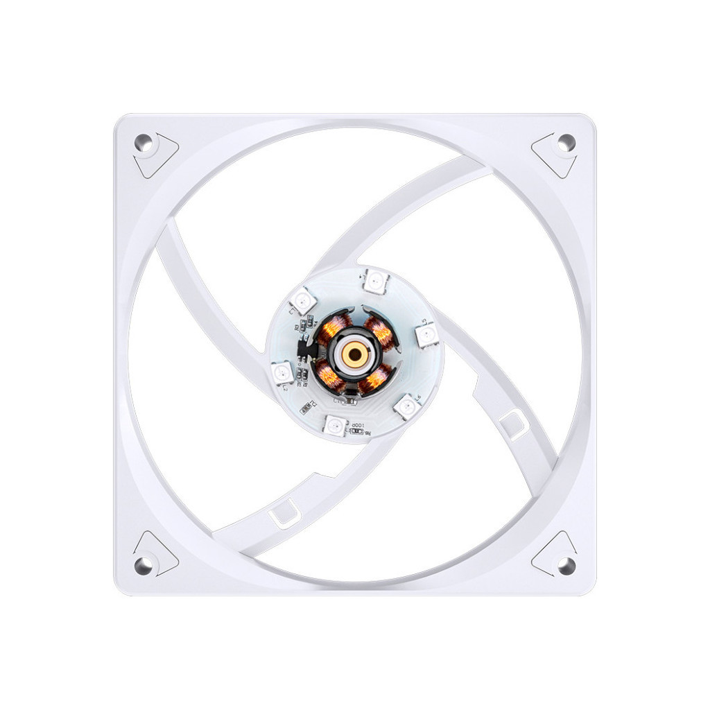 Кулер до корпусу JONSBO SL-120WR White - зображення 11