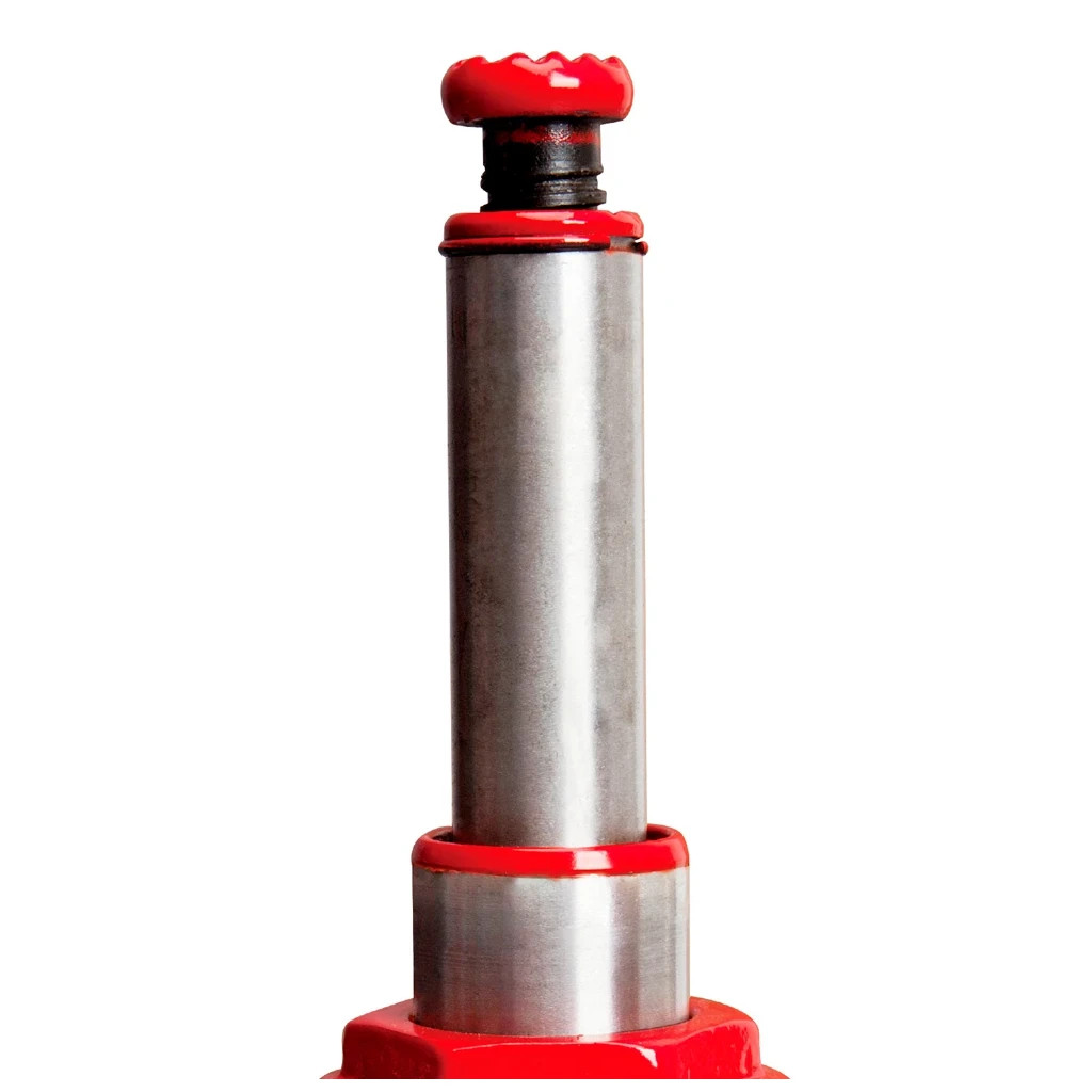 Домкрат GTM гідравлічний пляшковий 4т (150-370мм) двохштоковий (TF0402) - изображение 2