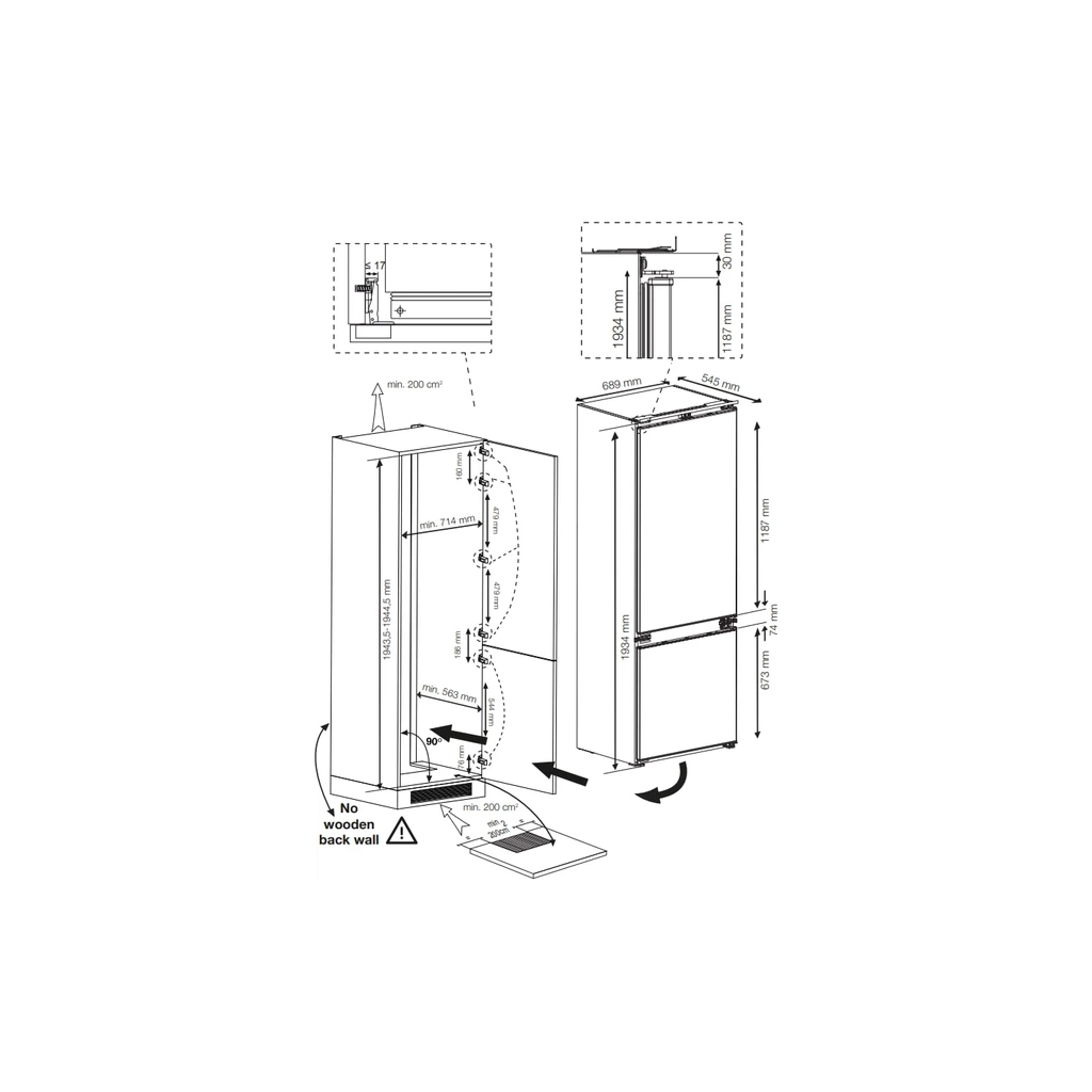 Холодильник Beko BCNE400E40SN - зображення 8