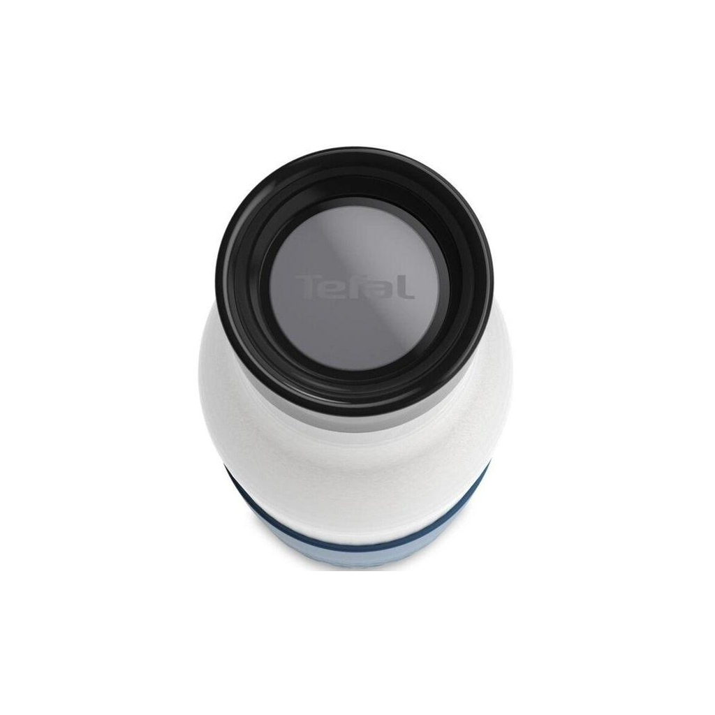 Термос Tefal Bludrop soft touch, 500мл, нержавіюча сталь, блакитний (N3110710) - изображение 4
