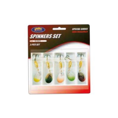 Блешня Lineaeffe вертушка набір 5 шт з різними голограмами (5018035) - зображення 1