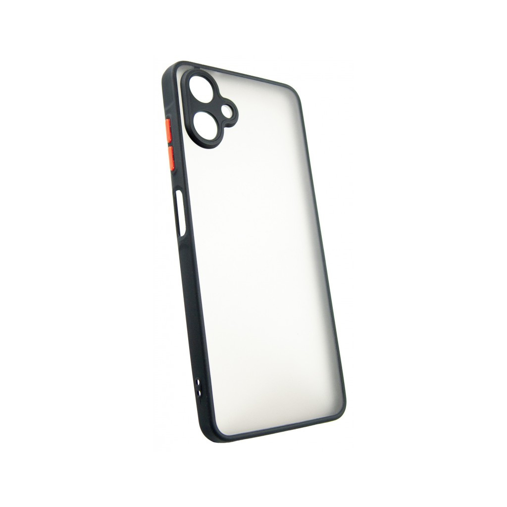 Чохол до мобільного телефона Dengos Matte Samsung Galaxy A06 (Black) (DG-TPU-MATT-157) - зображення 2