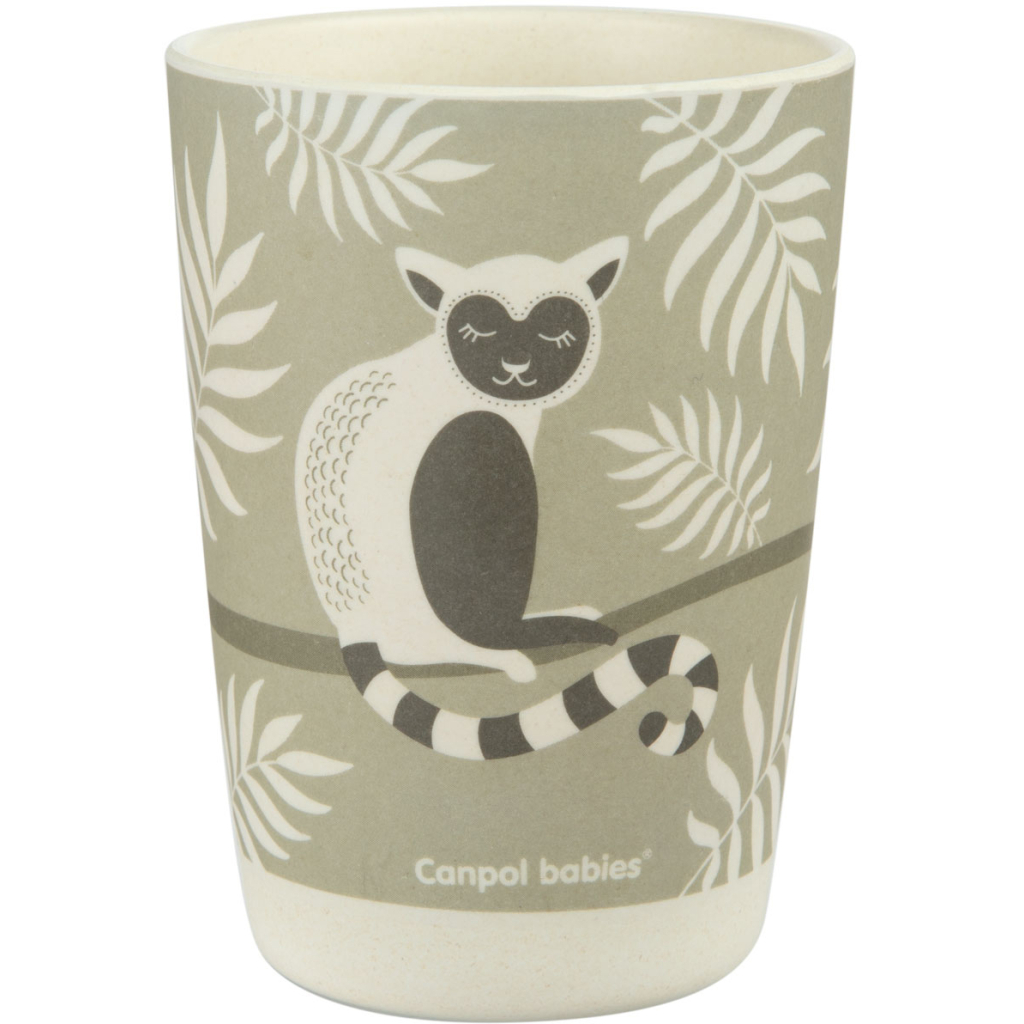 Набір дитячого посуду Canpol babies Lemur бамбуковий 5 предмети (9/214) - зображення 2