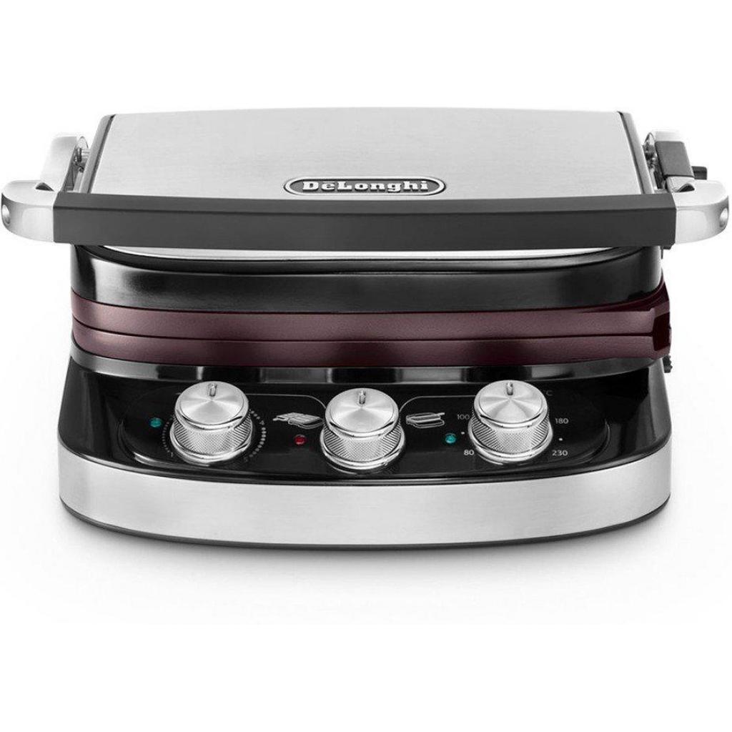 Електрогриль DeLonghi CGH 912 C Steel BK (CGH912CSteelBK) - изображение 2
