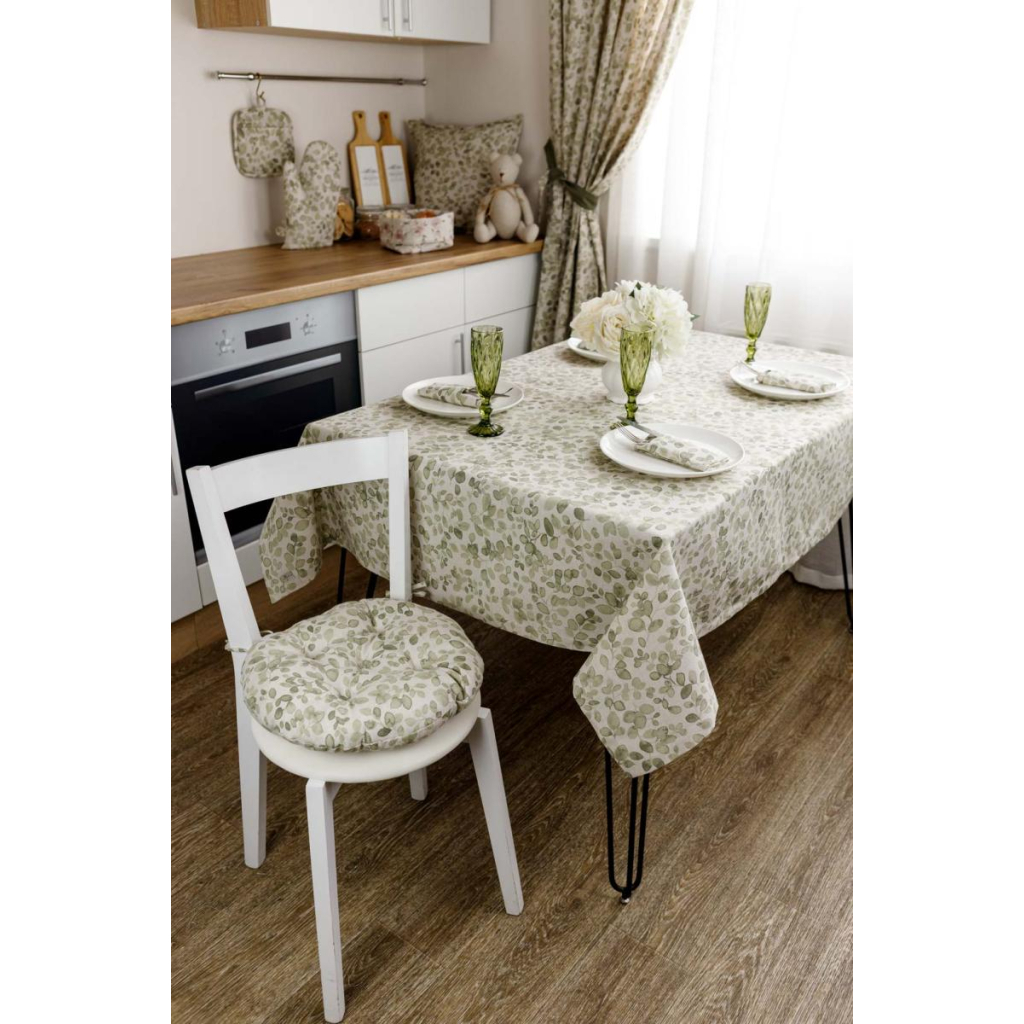 Скатертина Прованс Тереза Листочки 180х133 (034479) - зображення 6
