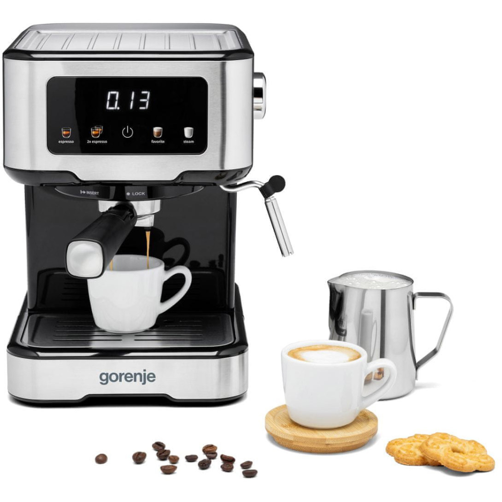 Ріжкова кавоварка еспресо Gorenje ESCM15CD - зображення 7