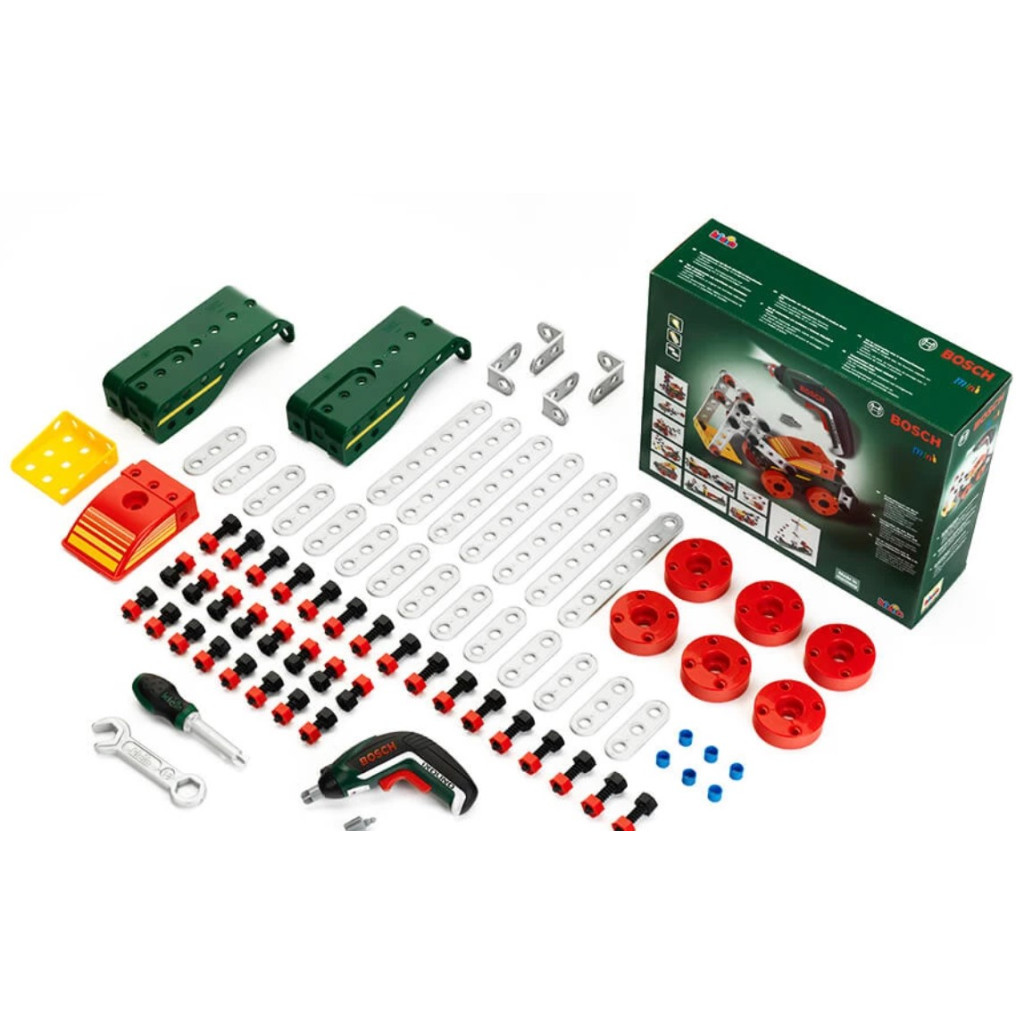 Конструктор Bosch багатофункціональний, шурупокрут Ixolino II, 110 предметів (8497) - зображення 1