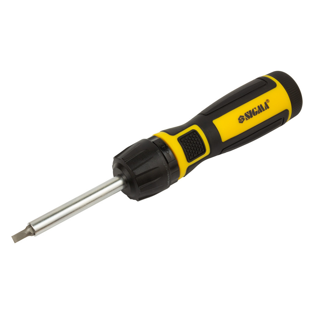 Викрутка Sigma з реверсом високошвидкісна з бітами 12шт CrV Mega (4009821) - зображення 3