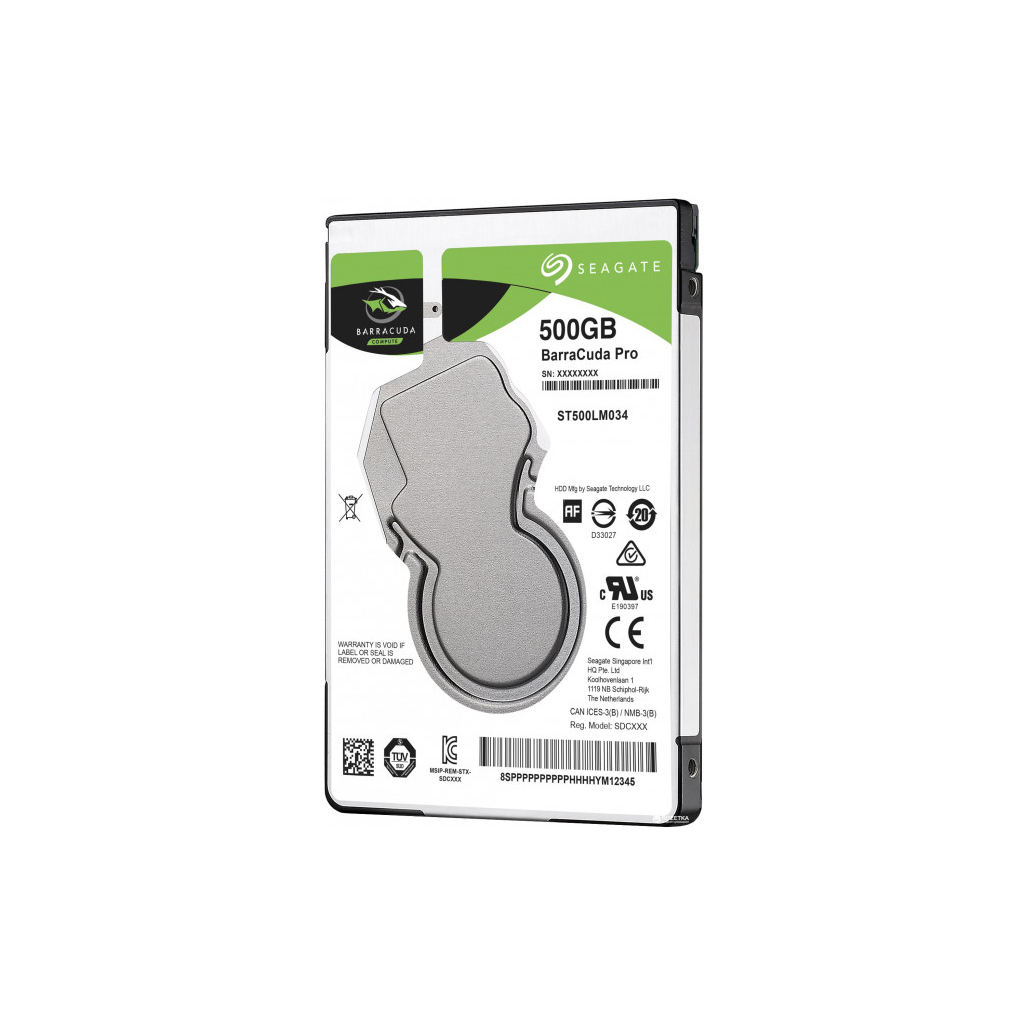 Жорсткий диск для ноутбука 2.5" 500GB Seagate (ST500LM034) - зображення 3