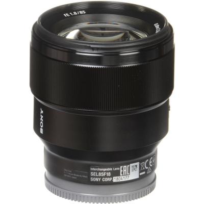 Об'єктив Sony 85mm f/1.8 для камер NEX FF (SEL85F18.SYX) - изображение 9
