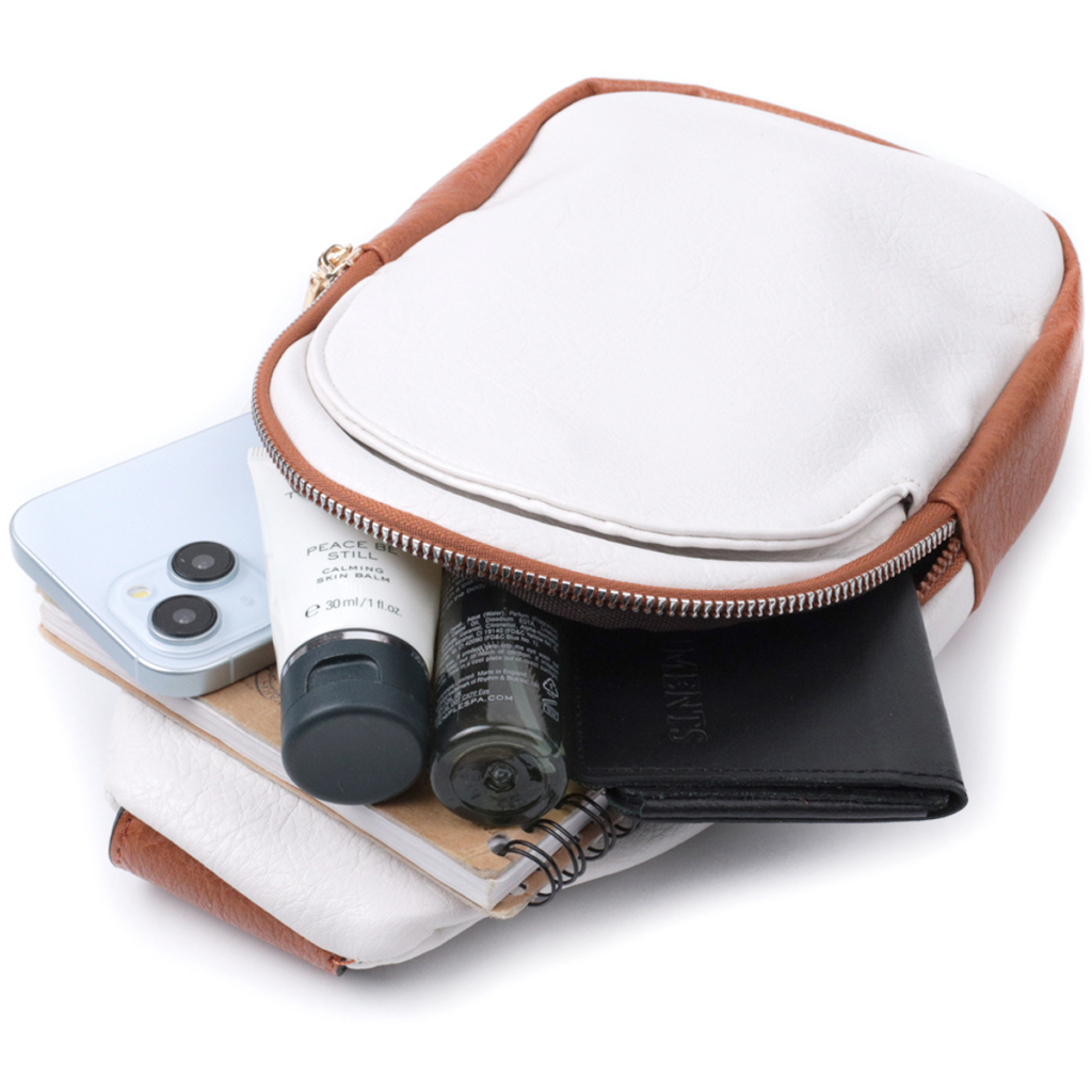 Сумка Vintage Жіноча через плече з екошкіри Біла (22779) - зображення 8