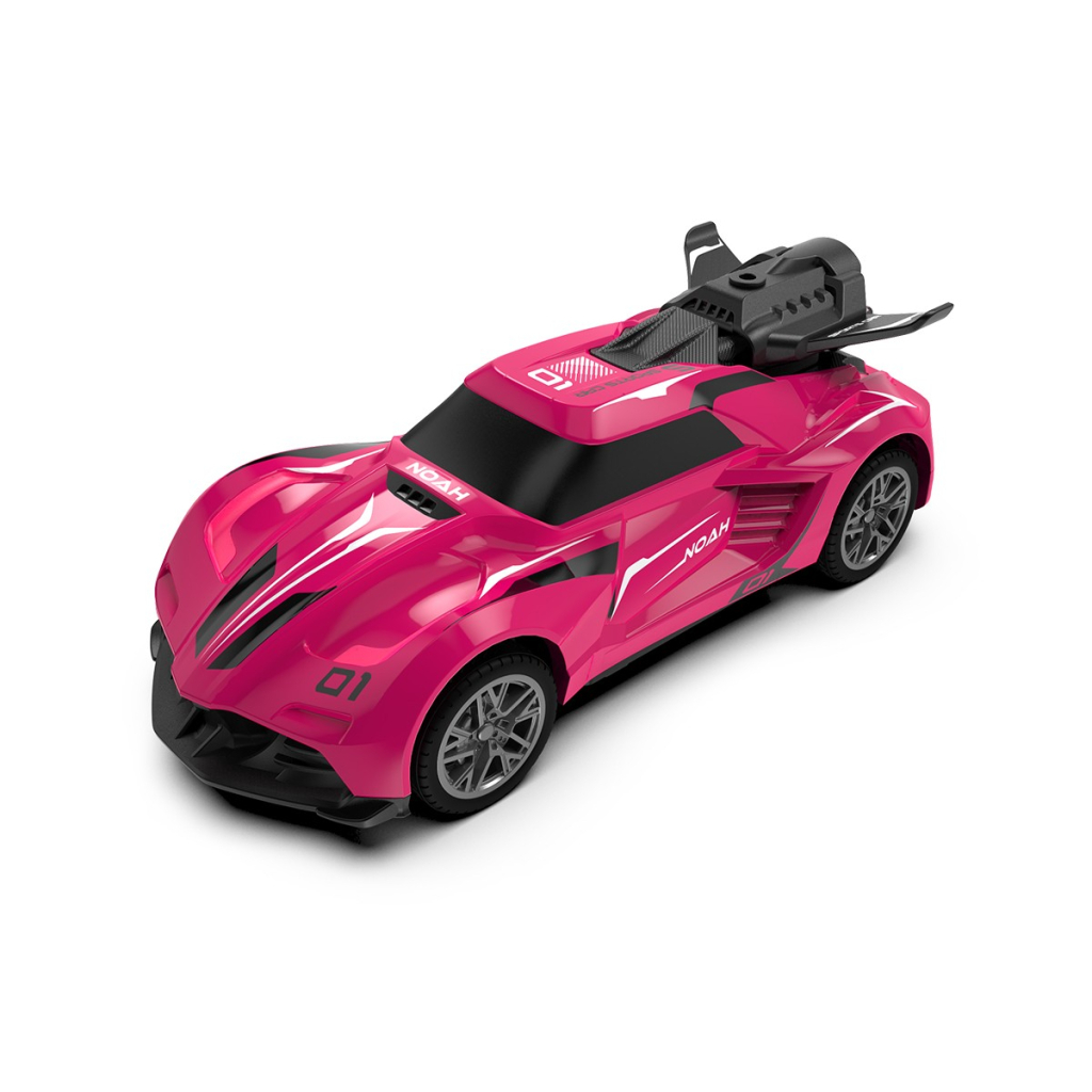 Радіокерована іграшка Sulong Toys Spray Car – Sport (рожевий, 1:24, світло, функція туман) (SL-354RHP) - зображення 9