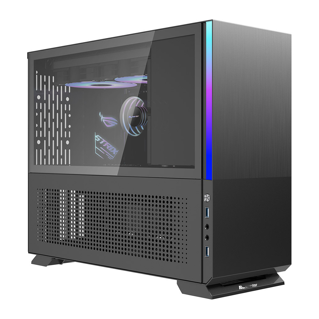 Корпус Almordor Sparkle 170M Black (ALS170MMBK) - зображення 1