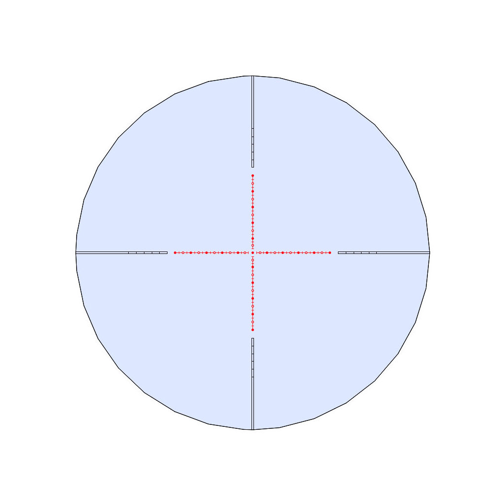 Оптичний приціл Konus Diablo 6-24x50 1/2 MIL-DOT IR (7173) - зображення 6