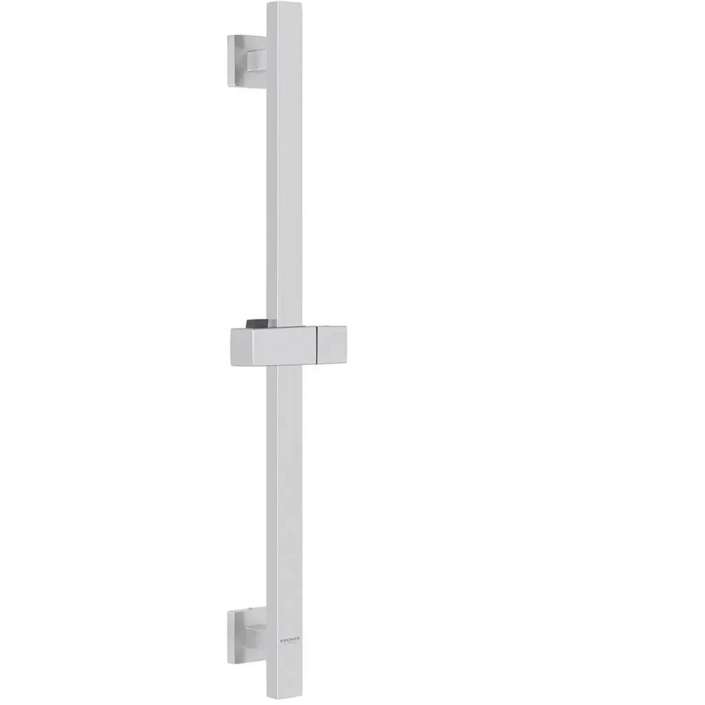 Душовий гарнітур Kroner Edelstahl Kubus-ESG010 + змішувач Edelstahl Kubus-ESG060 + штанга для душу Edelstahl Kubus-ESG23 (CVS30151) - picture 4