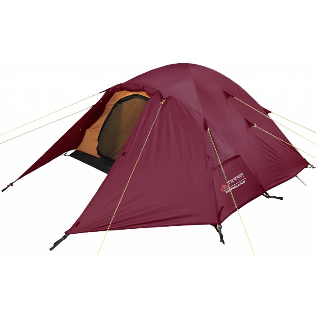 Намет Terra Incognita Baltora 4 Alu Red (4823081505945) - зображення 1