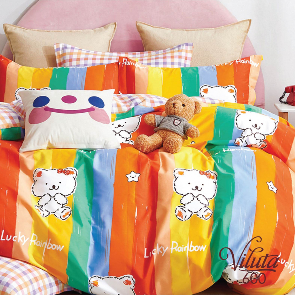 Постільна білизна Viluta Сатин Твіл 600 214х150 підліткова (600_pd) - зображення 1